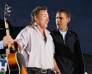 Bruce Springsteen vận động tranh cử cùng Barack Obama